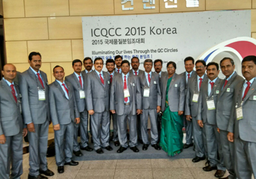1 Silver and 2 Bronze Illumination awards in ICQCC 2015 
